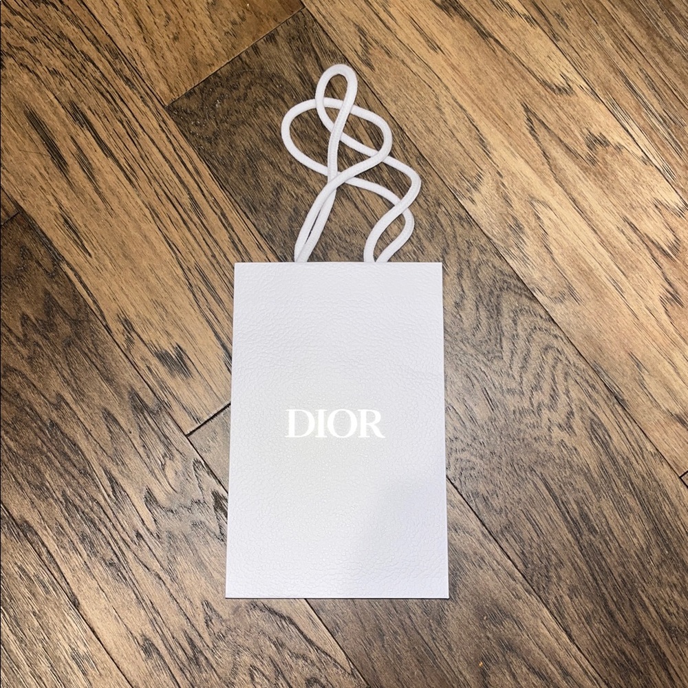 Decorate! Dior White Shopping Bag